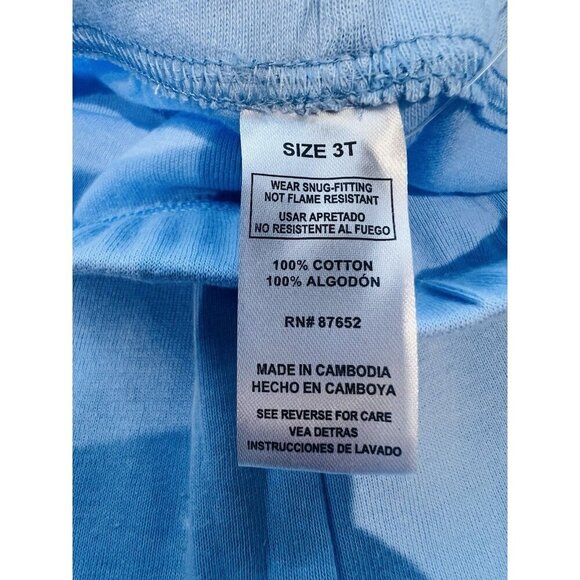 Bluey Crew Neck Short Sleeve 4-pc. Pajama Sets Size 3T Toddler Unisex - Picture 7 of 9